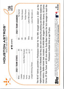 2022 Topps Houston Astros