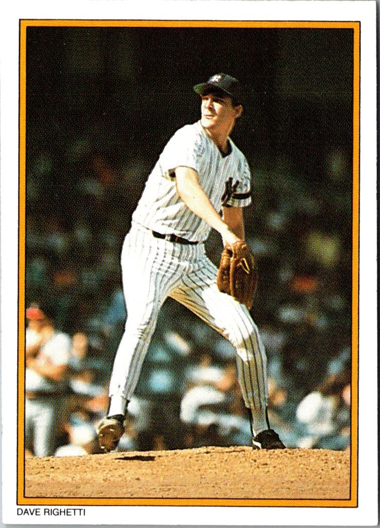 1987 Topps Glossy Send-Ins Dave Righetti