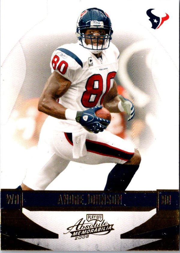 2008 Playoff Absolute Memorabilia Retail Andre Johnson #61