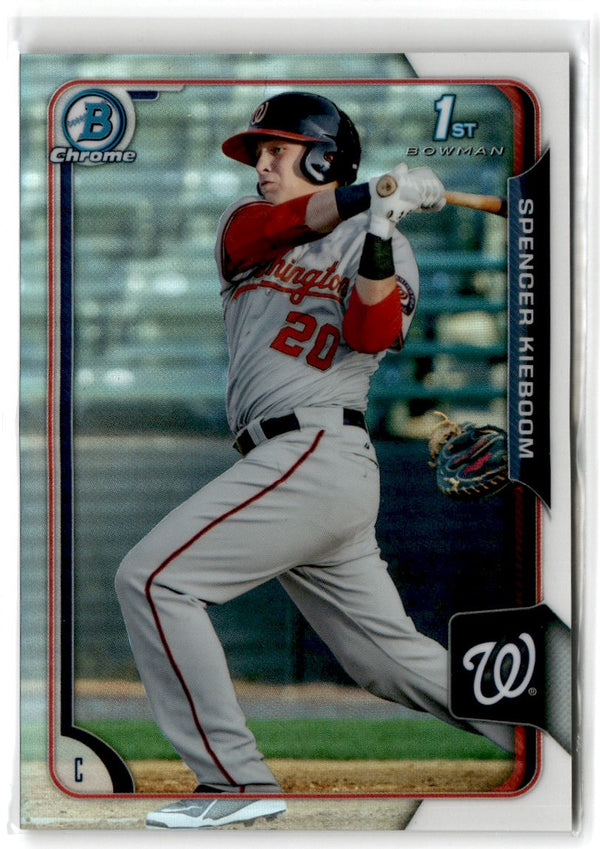 2015 Bowman Chrome Prospects  Refractors Spencer Kieboom #BCP217 /499