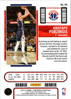 2022 Panini Contenders Game Ticket Red Kristaps Porzingis #60