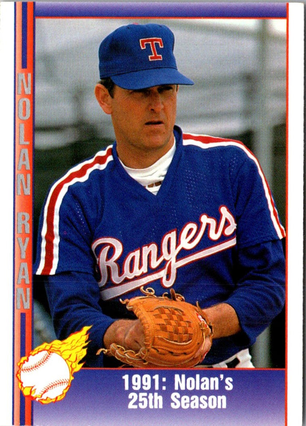 1991 Pacific Nolan Ryan Texas Express I Milestones Gold 25th Season #NNO