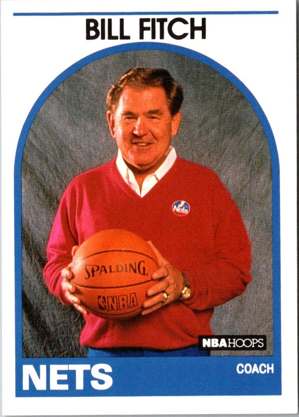 1989 Hoops Bill Fitch #327 Rookie
