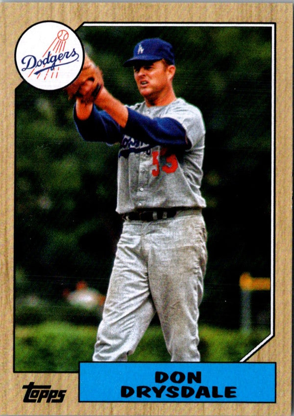 2022 Topps Archives Don Drysdale #278