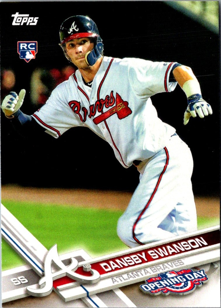 2017 Topps Opening Day Dansby Swanson