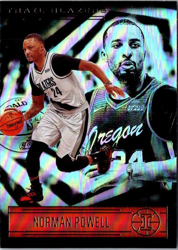 2020 Panini Illusions Asia Red Norman Powell #15