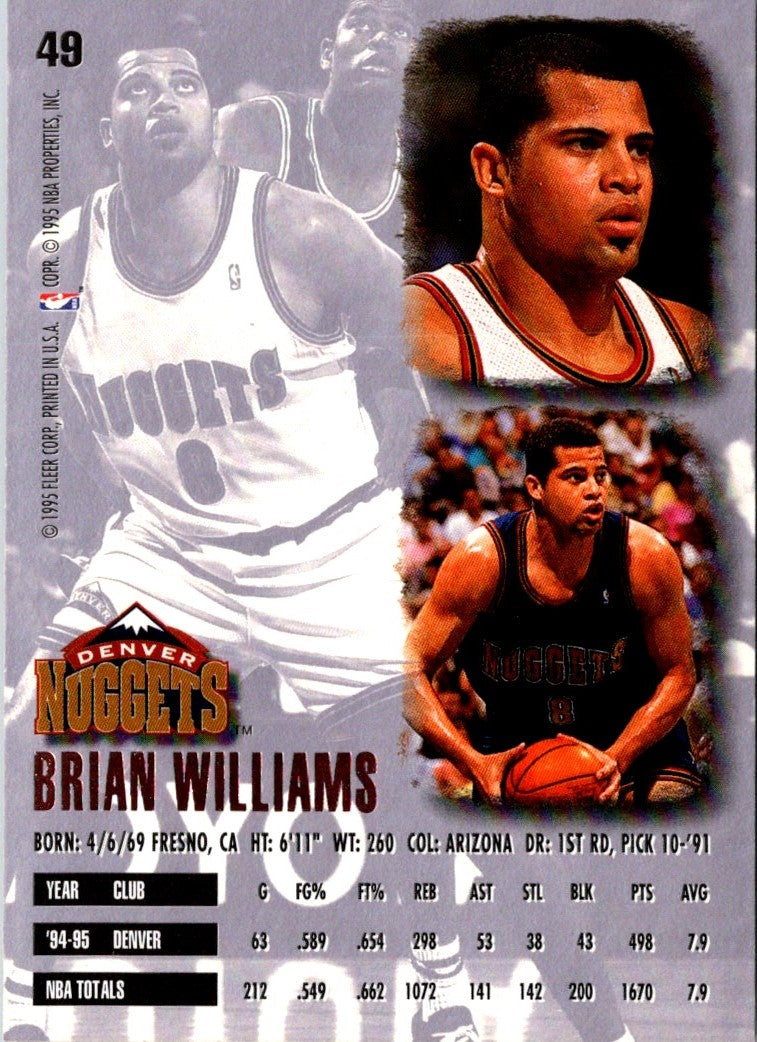 1995 Ultra Brian Williams