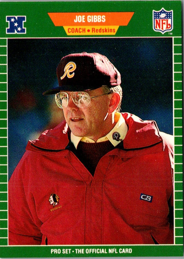 1989 Pro Set Joe Gibbs #440