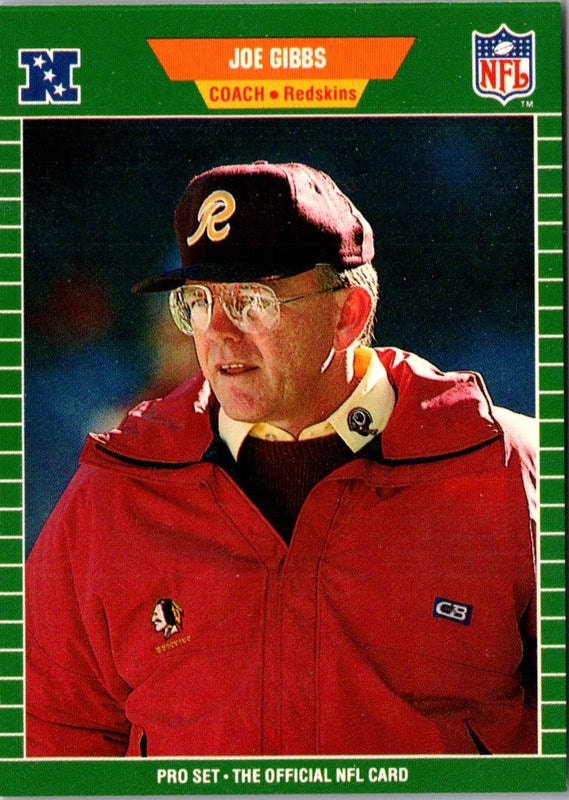 1989 Pro Set Joe Gibbs #440