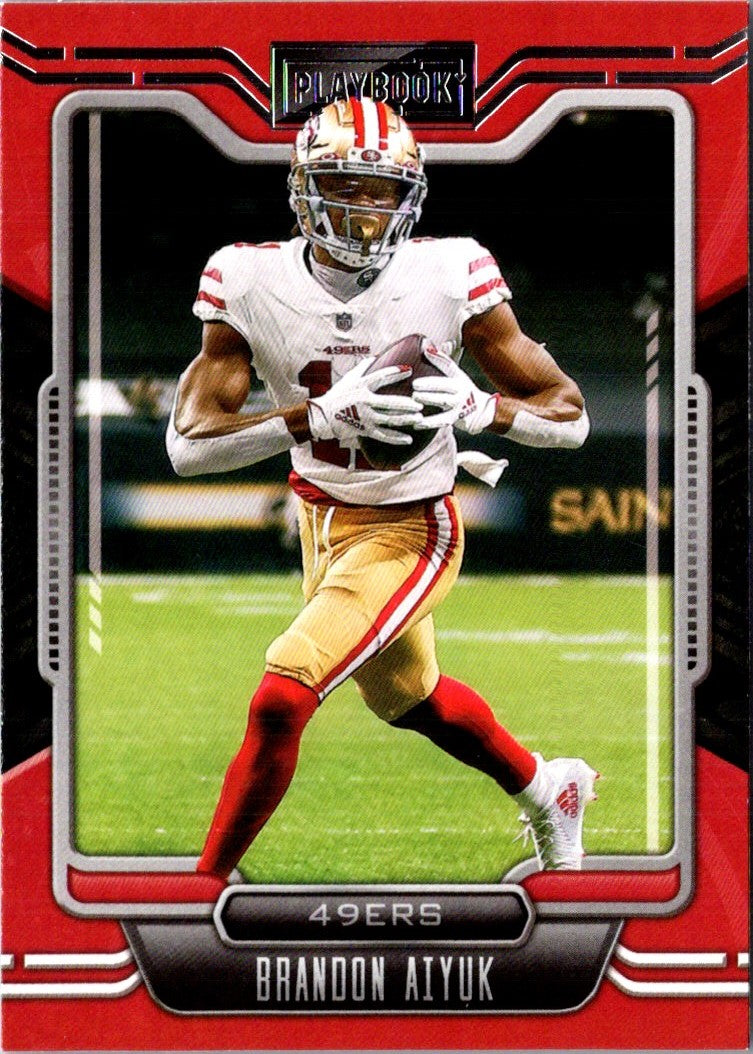 2021 Panini Playbook Brandon Aiyuk