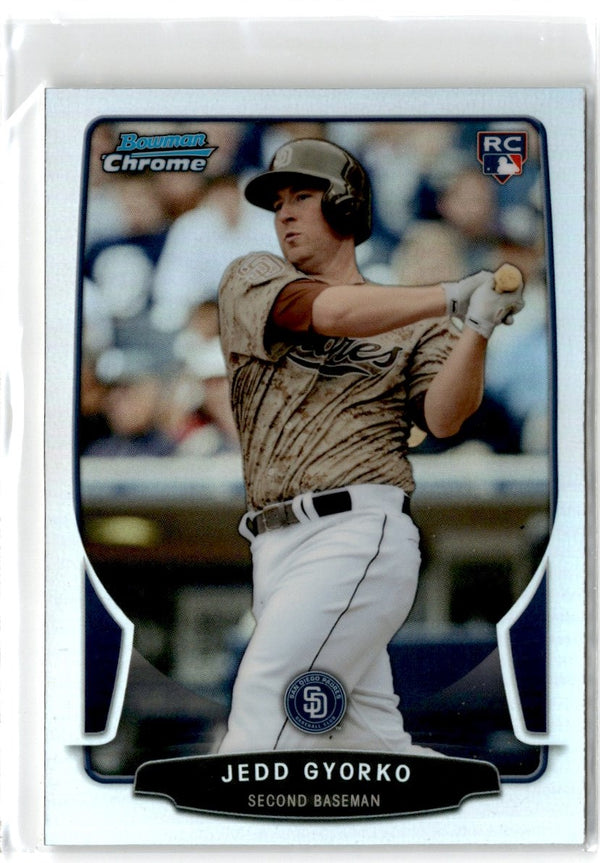 2013 Bowman Draft Picks & Prospects Chrome Jedd Gyorko #31 Rookie