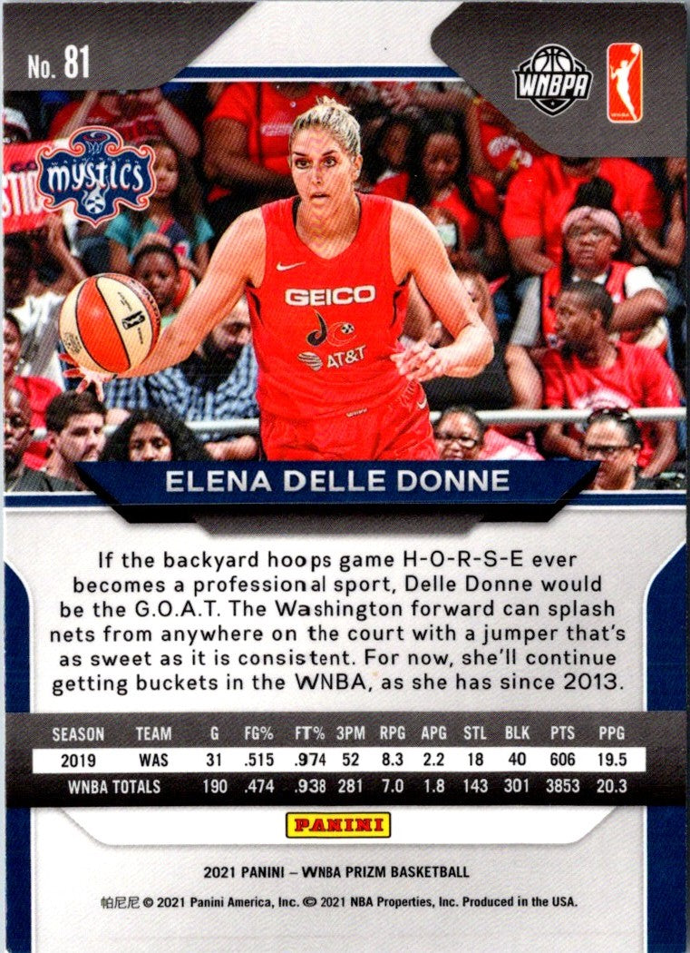 2021 Panini Prizm WNBA Elena Delle Donne