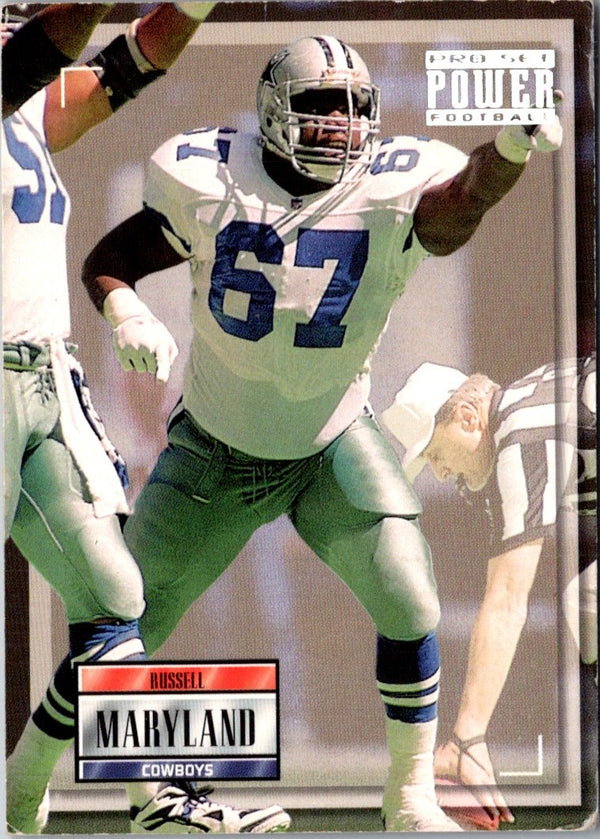 1993 Pro Set Power Russell Maryland #67