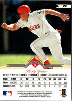 1997 Leaf Rusty Greer #28