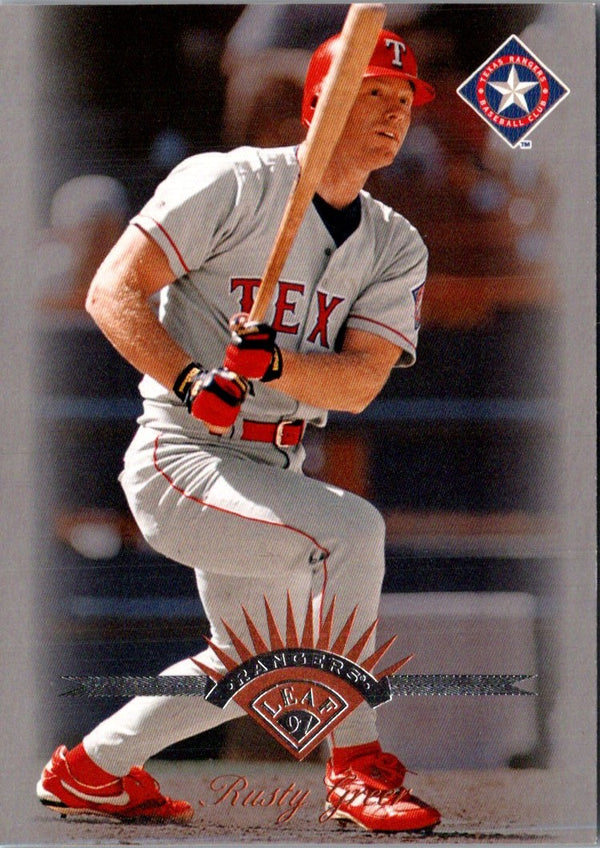 1997 Leaf Rusty Greer #28