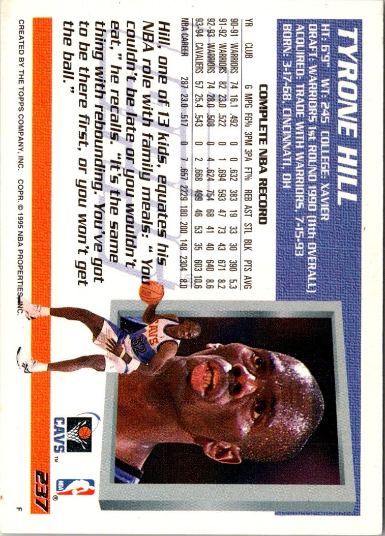 1994 Topps Tyrone Hill