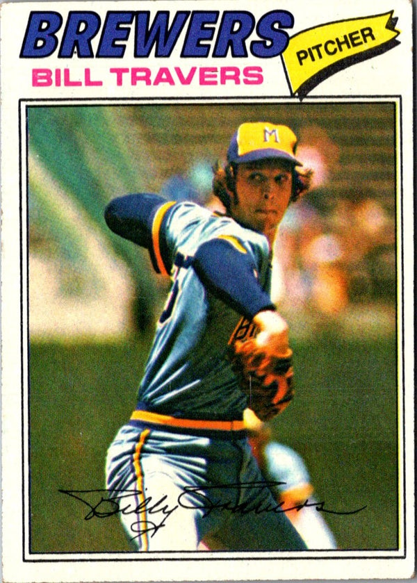 1977 Topps Bill Travers #125