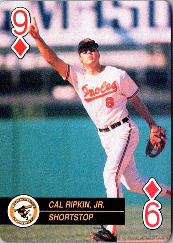 1992 U.S. Playing Card Co. Baseball Aces Cal Ripken Jr. #9