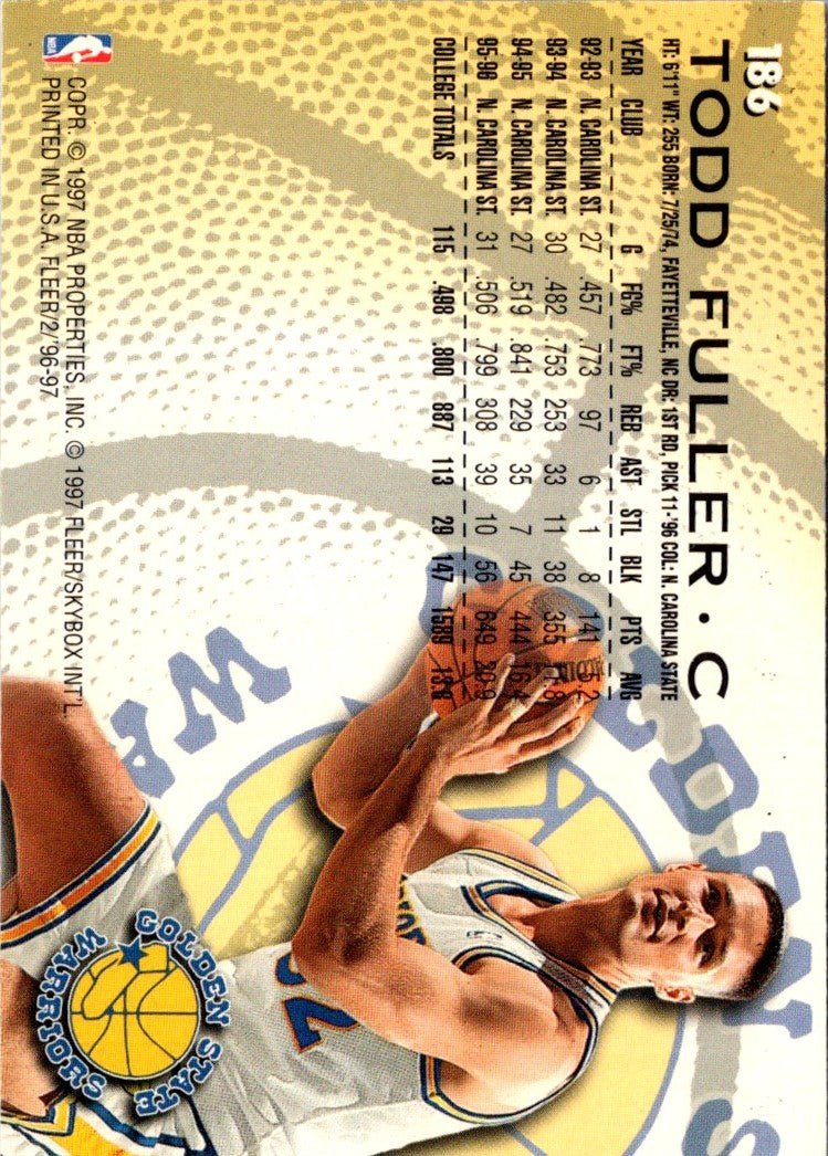 1996 Fleer Todd Fuller