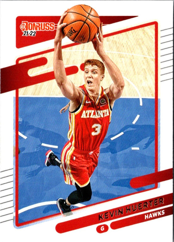 2021 Donruss Holo Red and Gold Laser Kevin Huerter #4