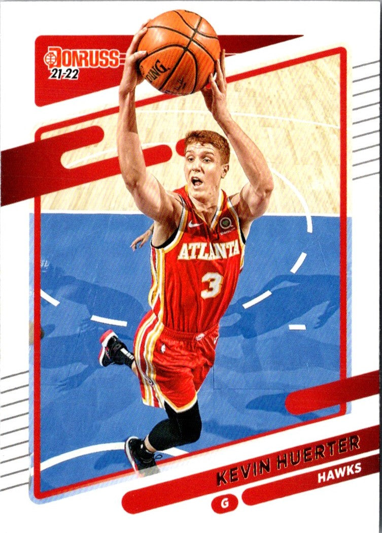 2021 Donruss Holo Red and Gold Laser Kevin Huerter