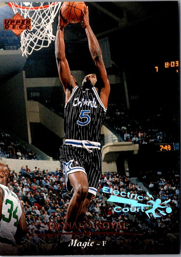 1995 Upper Deck Electric Court Donald Royal #37