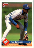 1993 Donruss Jose Offerman #376