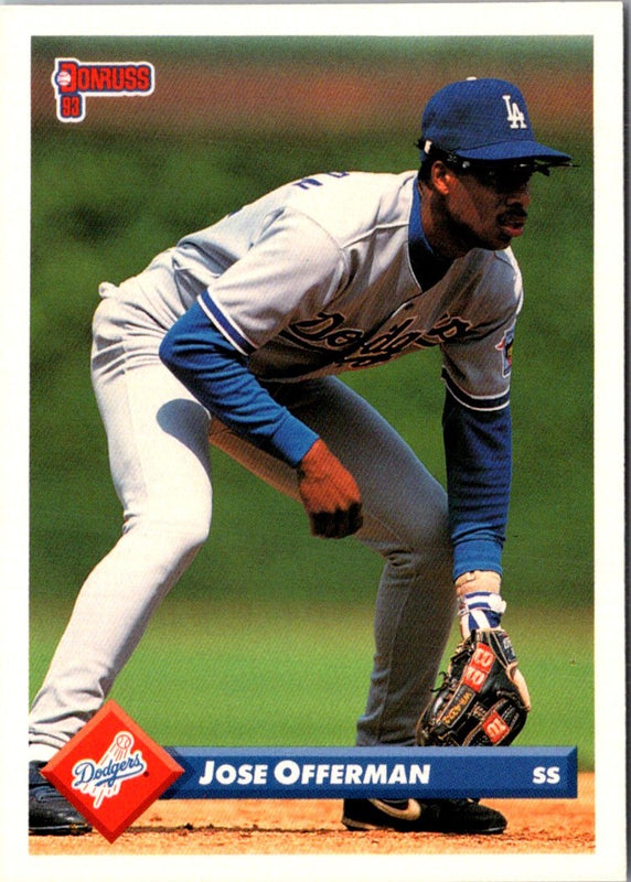 1993 Donruss Jose Offerman #376