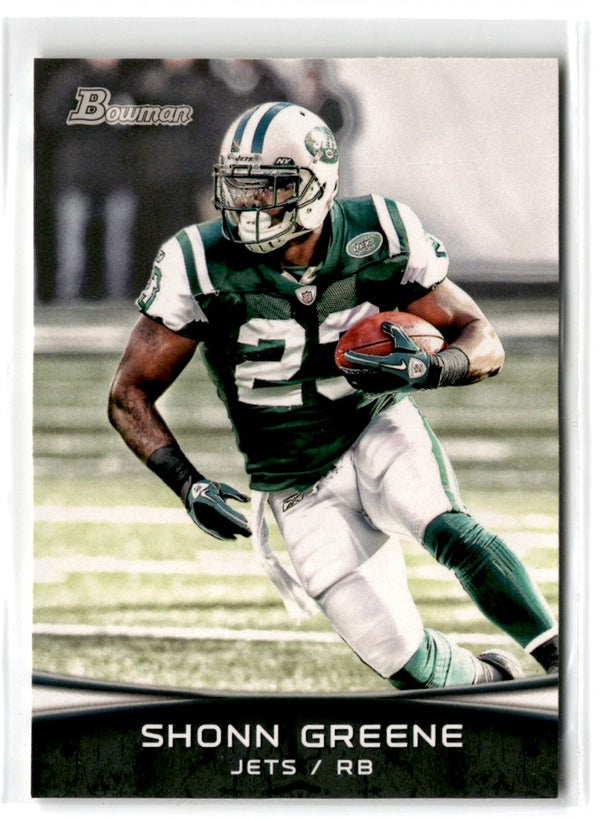 2012 Bowman Shonn Greene #87