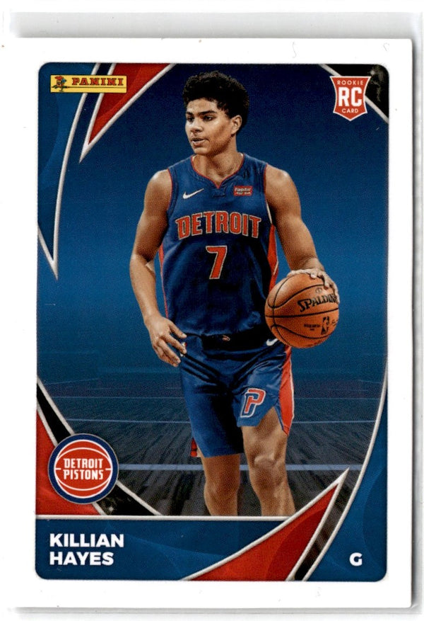 2020 Panini NBA Sticker & Card Collection Killian Hayes #87 Rookie