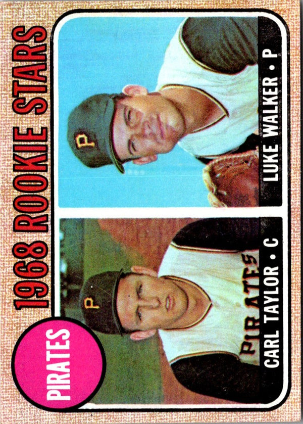 1968 Topps Carl Taylor/Luke Walker #559 Rookie VG-EX