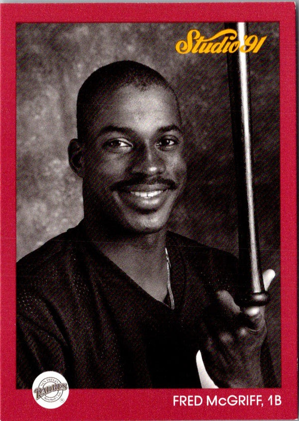1991 Studio Fred McGriff #247