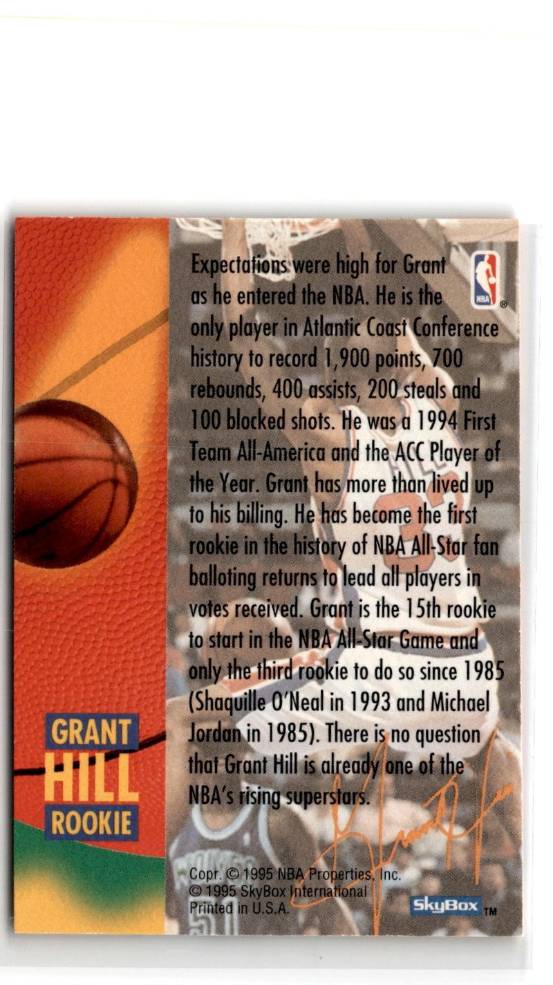 1994 SkyBox Head of the Class Grant Hill