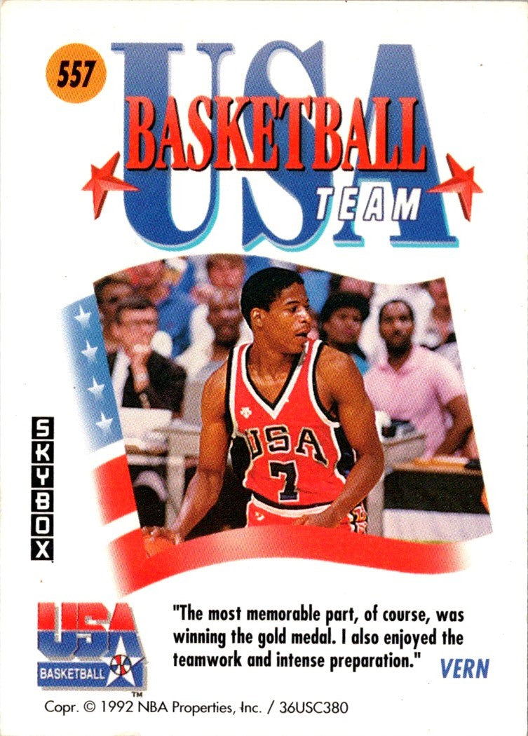 1991 SkyBox Vern Fleming