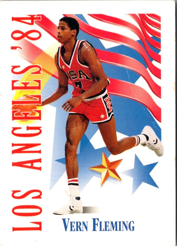 1991 SkyBox Vern Fleming #557