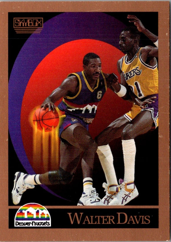 1990 SkyBox Walter Davis #73