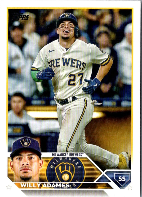 2023 Topps Gold Willy Adames #106