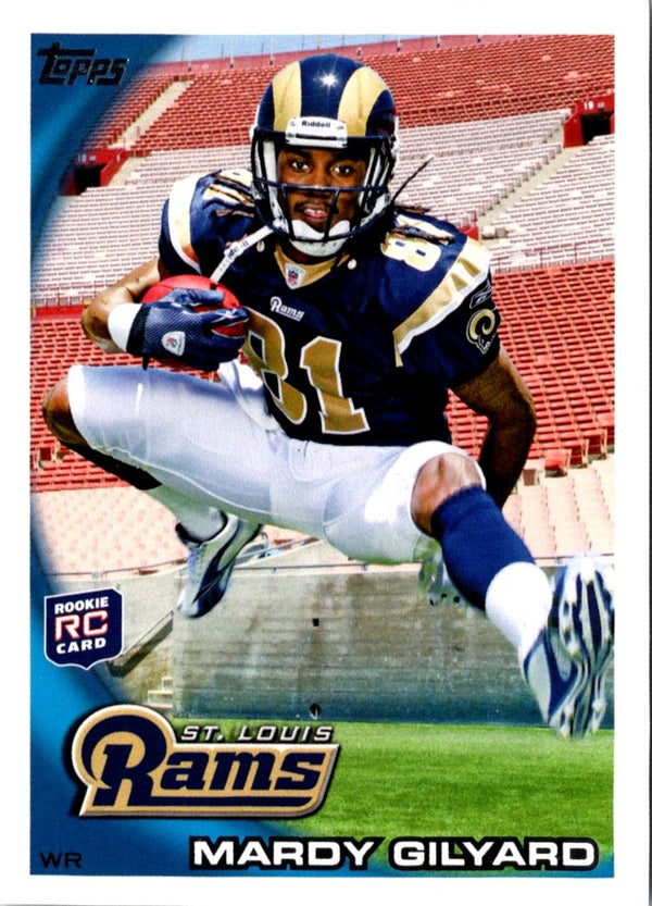 2010 Topps Mardy Gilyard #264 Rookie