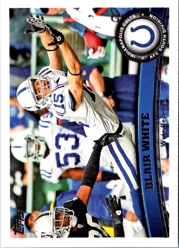 2011 Topps Blair White #8