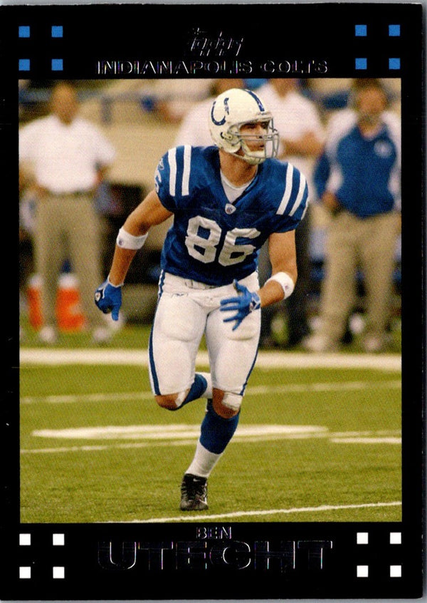 2007 Topps Indianapolis Colts Ben Utecht #8