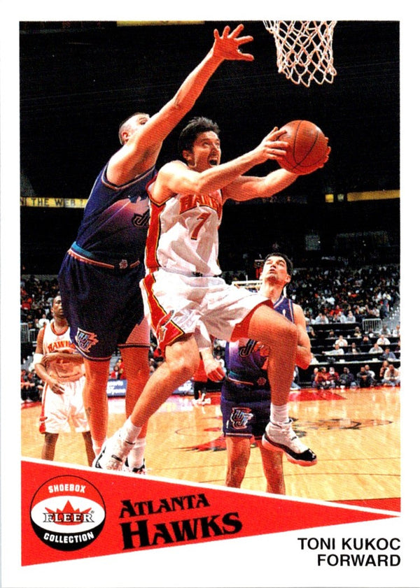 2001 Fleer Shoebox Toni Kukoc #130