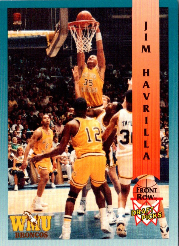 1992 Front Row Draft Picks Gold Jim Havrilla #29