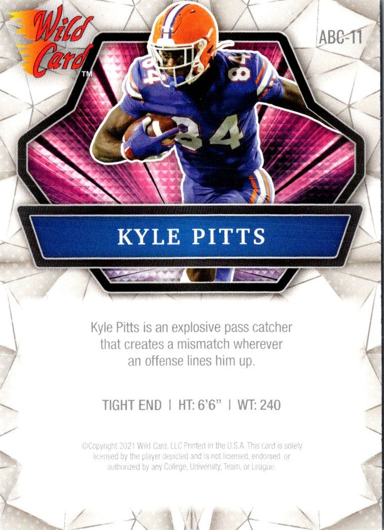 2021 Score Rookie Kyle Pitts