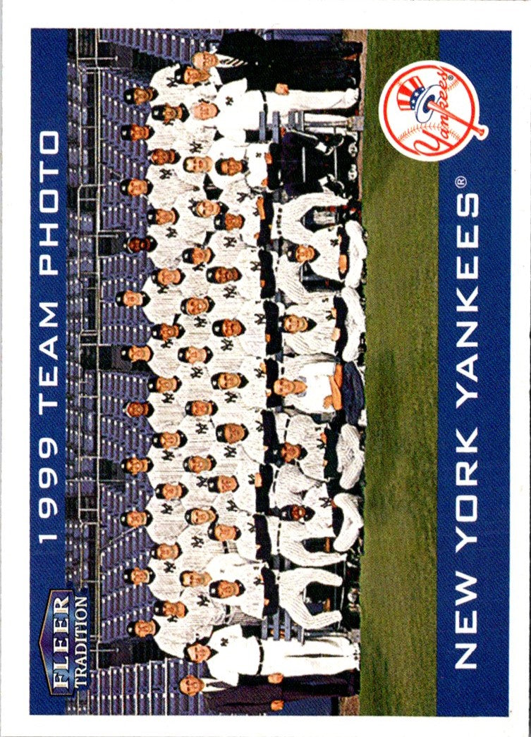 2000 Fleer Tradition New York Yankees