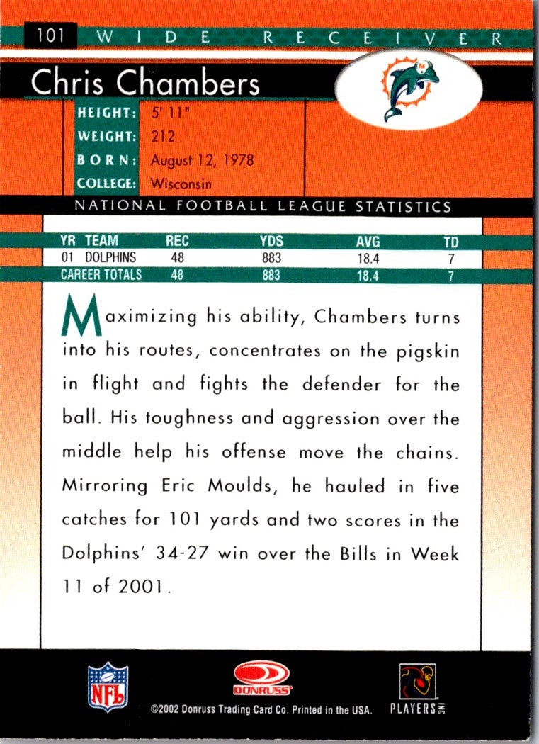 2002 Donruss Chris Chambers