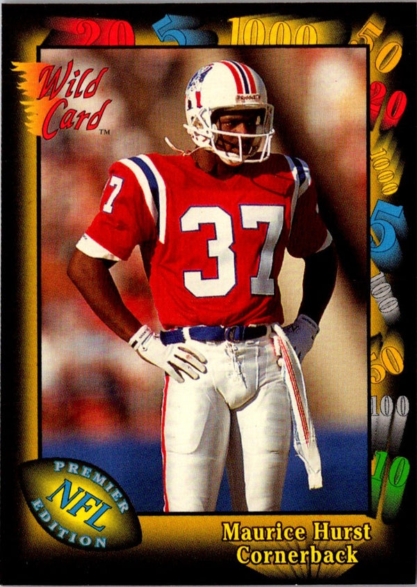 1991 Wild Card Maurice Hurst #48