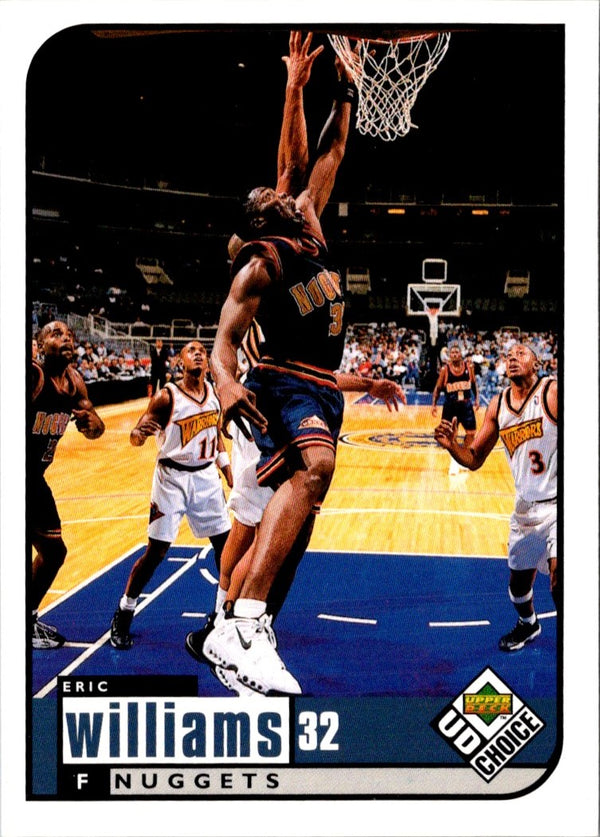 1998 UD Choice Eric Williams #39