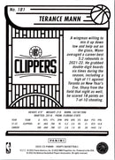 2022 Hoops Red Backs Terance Mann