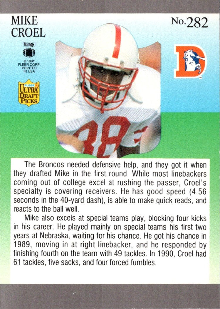 1991 Ultra Mike Croel