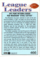 1992 Fleer Rod Woodson #466